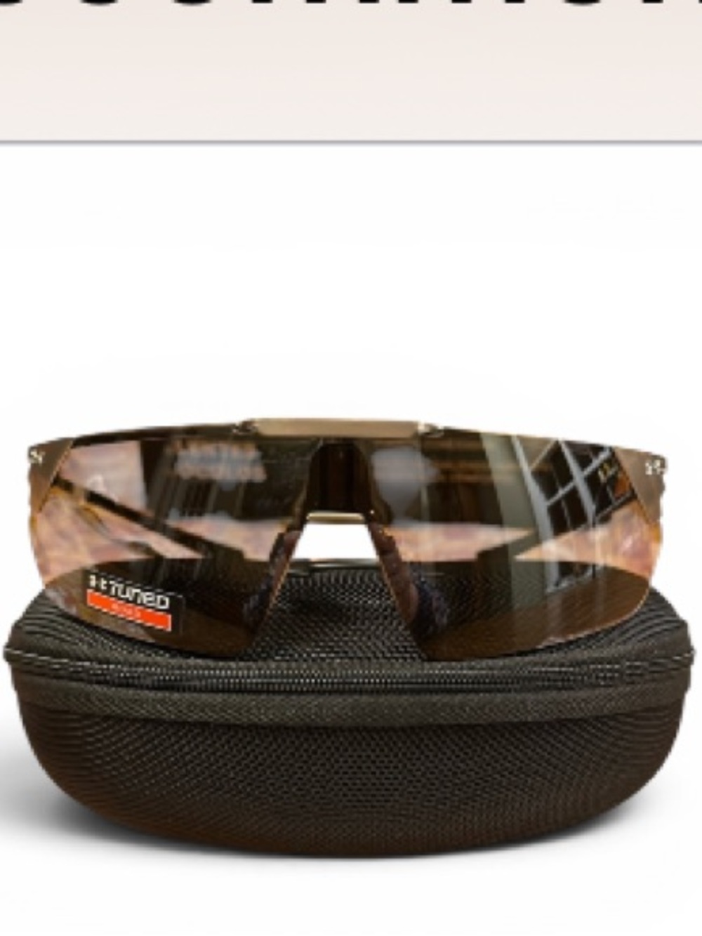 UNDER ARMOUR unisex 8650135-180124 Litewire Shield Satin Pewter Sunglasses